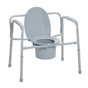 Commode Chair: Bariatric Folding