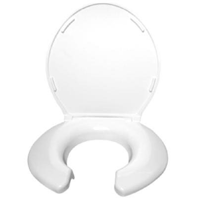 Toilet Seat: Bariatric Raised 2" with Open Front