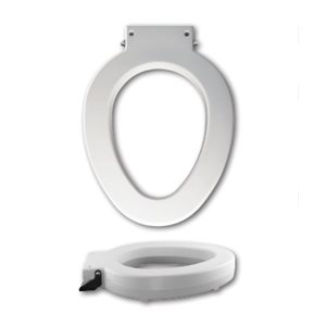 Toilet Seat: Elongated - 4" Raise