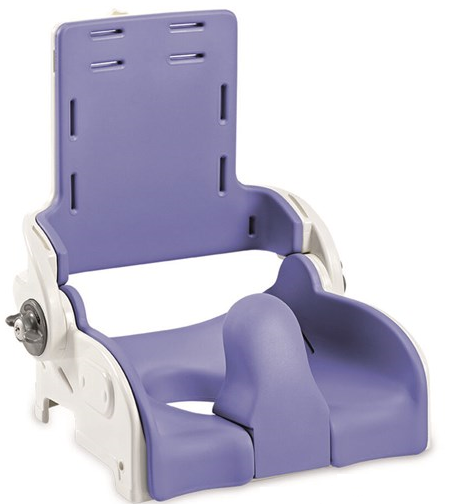 Shower and Commode Chair: Flamingo Pediatric Reclining