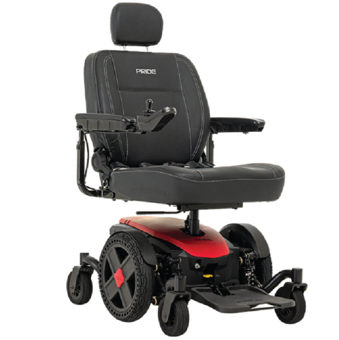 Electric / Motorized Wheelchair: Pride Jazzy Evo 614 Bariatric