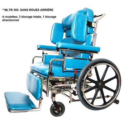 Geriatric: Wheelchair - 4 casters