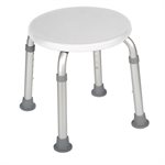 Bath and Shower Bench: Round Adjustable