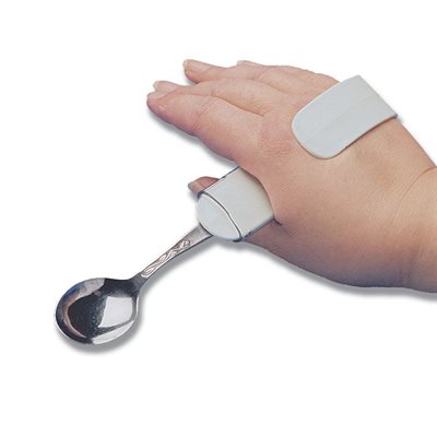 Utensil: Plastic Utensil Hand Clip
