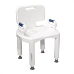 Bath and Shower Chair: Adjustable