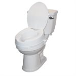 Siège de Toilette: Surélevé 2", 4" ou 6" Avec Couvercle