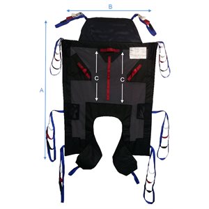 Universal Sling - Reinforced - 6 straps - Headrest